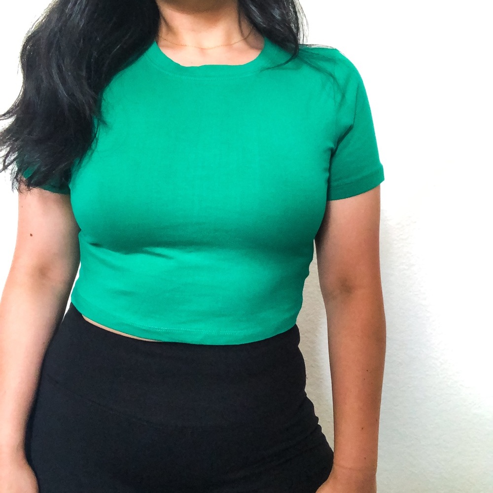 Semi cropped tee